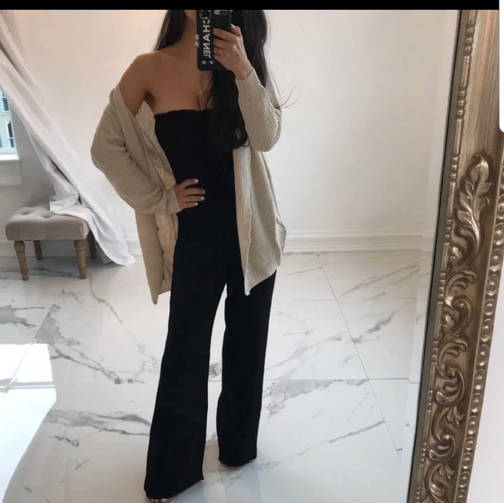 The "BEACHY"smoked jumpsuit